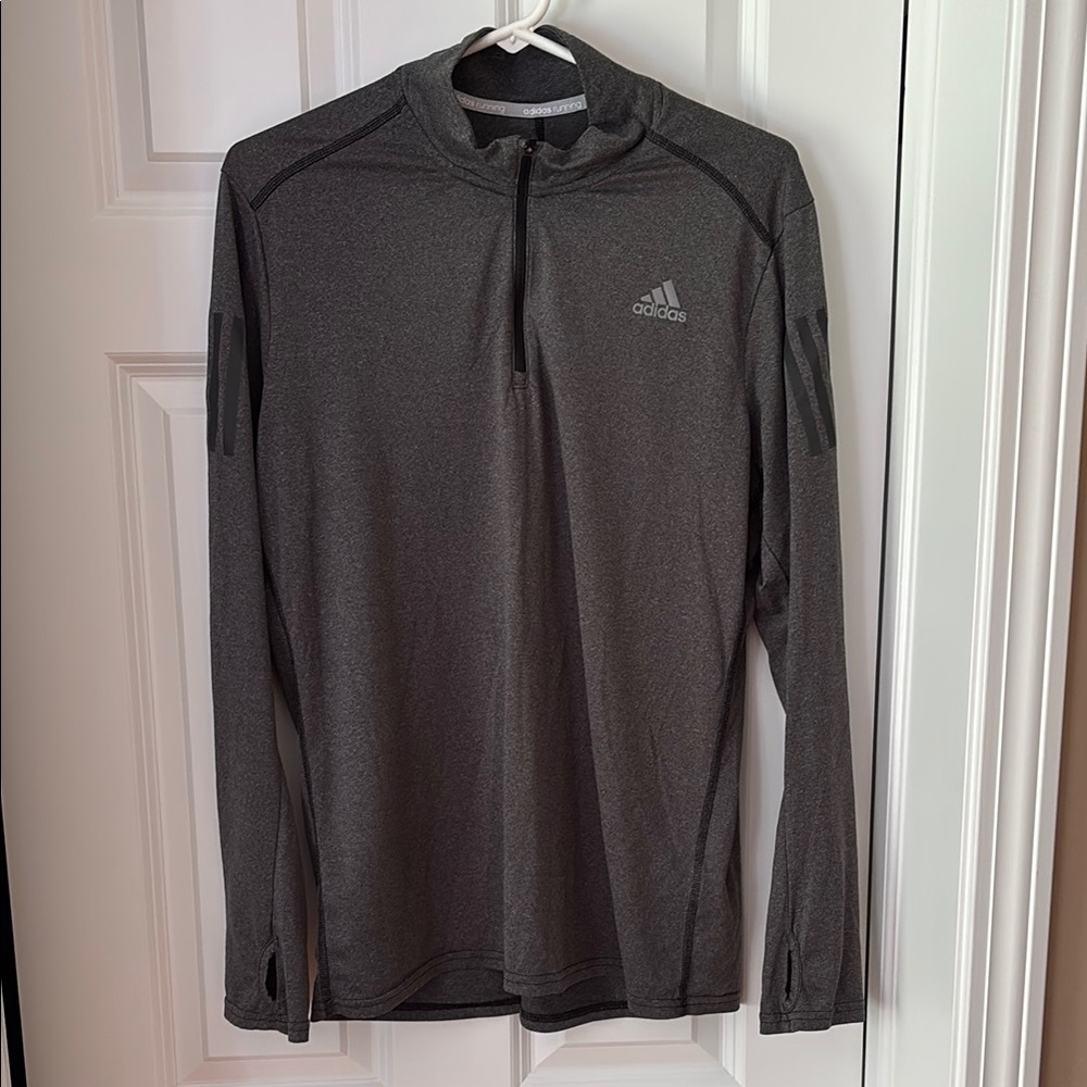 Adidas Running Gray Pullover